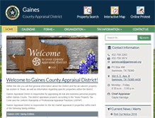 Tablet Screenshot of gainescad.org